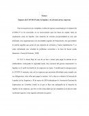 Impacto del COVID-19 sobre la liquidez y la solvencia de las empresas