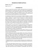 RESUMEN DEL PRIMER CAPITULO
