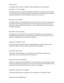 Informe Técnico. En calidad de servicio técnico se detallan las fallas y sugerencias de nuevos equipos.