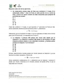 Problemas matemáticos. Resuelve cada uno de los ejercicios