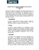NORMAS PARA ELABORAR RESÚMENES ANALITICOS DE INVESTIGACION