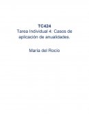 Tarea Individual 4: Casos de aplicación de anualidades