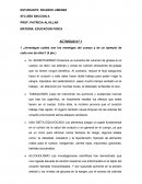 Educación física actividad N°1