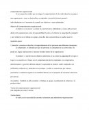 Comportamiento organizacional. Teoría clásica