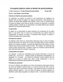 Conceptos sobre el diseño de posicionadores