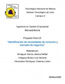 Identificación de necesidades de consumo y mercado de negocios