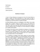 Manifiesto de Cartagena