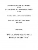 Dictaduras del siglo XX en America Latina