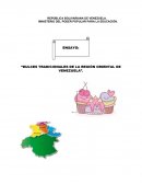 ENSAYO: “DULCES TRADICIONALES DE LA REGIÓN ORIENTAL DE VENEZUELA”