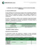 DEMANDA, USO, APROVECHAMIENTO Y/O AFECTACIÓN DE RECURSOS NATURALES