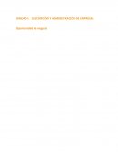 DESCRIPCIÓN Y ADMINISTRACIÓN DE EMPRESAS. Oportunidad de negocio