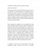 La constitución y el Poder Judicial de la Federación en México