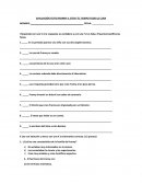 EVALUACIÓN TEXTO FRANNY K. STEIN “EL TIEMPO TODO LO CURA