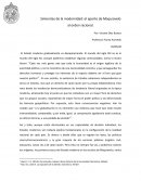 Maquiavelo y su aporte al orden racional