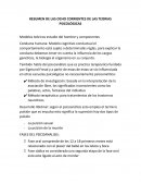 Resumen de las 8 corrientes de la teoría psicológicas