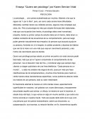 Quiero ser psicólogo