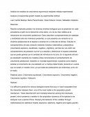 Análisis de modelos de crecimiento exponencial mediante método experimental