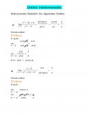 Límites indeterminados