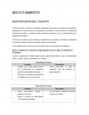 Capítulo 6 Reclutamiento