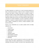 Trabajo colaborativo Сaracterísticas