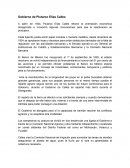 Gobierno de Plutarco Elías Calles