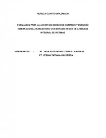 REPLICA DIPLOMADO DERECHOS HUMANOS. Página 1