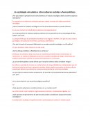 La sociología vinculada a otros saberes sociales y humanísticos