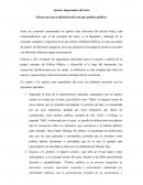 Hacia una nueva definición del concepto política pública