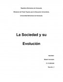 La Sociedad y su Evolución