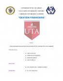 CUESTIONARIO DE GESTION FINANCIERA EN EL MUNDO DE LOS CAMBIOS