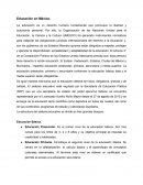 Educación en México , Natalidad