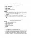 Elaboración del jabón de baño con aloe vera y glicerina