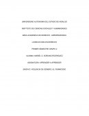 VIOLENCIA DE GÉNERO: EL FEMINICIDIO