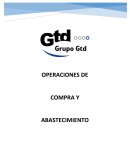 Logistica - compra y abastecimiento GTD