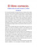 El libre comecio el proteccionismo y el libre comercio