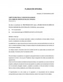 PLANEACIÓN INTEGRAL AULA