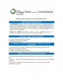 JORNADA DE AUTOEVALUACION INSTITUCIONAL