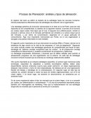 Proceso de Planeación: análisis y tipos de alineación