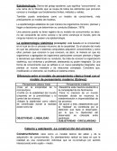 La epistemología sistémica