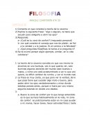 Filosofia, zona de confort