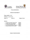 Proceso Administrativo Evidencia de aprendizaje # 1