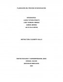 PLANEACIÓN DEL PROCESO DE NEGOCIACIÓN