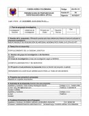 ANTEPROYECTO DE GRADO ENTREGA. FORTALECIMIENTO DE LA CADENA LOGISTICA