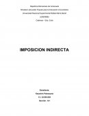 IMPOSICION INDIRECTA