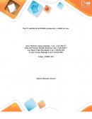 Fase 2: solución de actividades propuestas y estudio de caso. Microeconomía