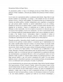 Pensamiento politico de Hugo Chávez