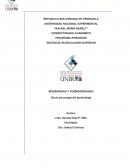 RESUMEN MODERNISMO Y POSMODERNISMO