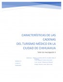 Caracterícticas de las cadenas del turismo