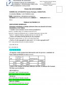 Estadísticas, indicadores económicos