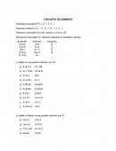 Conjunto de números